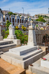 Sticker - Tombe de  Paul Valéry dans le Cimetière Marinà Sète