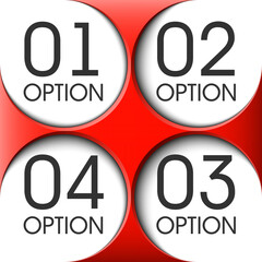 Aufkleber - Set of origami vector arrow banners with shadow for websites or business design