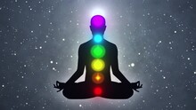Space Float Chakra Spiritual Meditation Seamless Loop 
Infinity Animated Ultra High Definition Mentally Clear And Emotionally Relaxing Mind Focusing Universe Scene