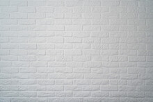 Biała Ceglana ściana