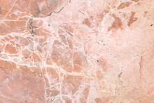 Marble Pink Stone Texture. Light Wall Background.