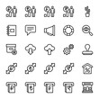 © Graphic Mall - Outline icons for business & financial.