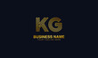 KG K G initial logo | initial based abstract modern minimal creative logo, vector template image. luxury logotype logo, real estate homie logo. typography logo. initials logo.