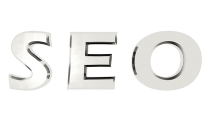 Poster - Metallic 3D text 