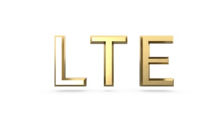 Poster - Gold 3d text 