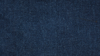 Indigo blue jeans textile for texture and background.