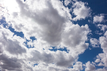 Wall Mural - clouds in the sky