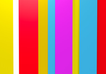 Poster - Background of bright vertical stripes. Retro bright colorful background.  Seamless stripe pattern. Abstract geometric background. Stylish colors. Seamless vertical striped pattern in retro colors.