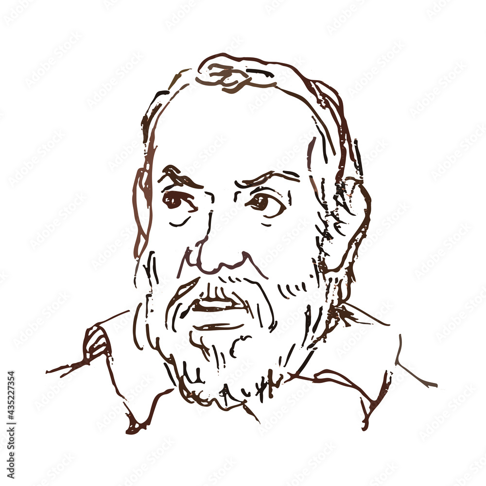Fotomural ガリレオ Galileo Galilei 偉人 セピア イラスト 白黒 物理学 天文学 イタリア 人物 ベクター カット 挿絵 ガリレオ ガリレイ Ref Fotomural ガリレオ Galileo Galilei 偉人 セピア イラスト 白黒 物理学 天文学 イタリア 人物 ベクター カット 挿絵 ガリレオ ガリレイ Ref