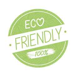 Canvas Print - Eco friendly seal stamp