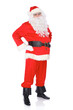 © volha_r - Santa Claus isolated on white background. Full length portrait