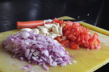 Chopped Vegetables to cook 2