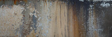 Rusty Weathered Metal Texture Industry Board
