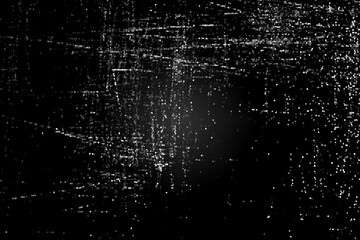 Poster - black white abstract background. mosaic shape