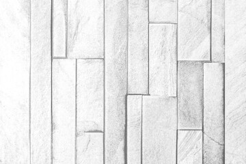 Natural stone pattern white floor tile texture and background