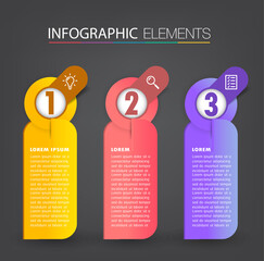 modern text box template, banner Infographics