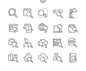 Poster - search. magnifier, exploration, magnifying, optimization, magnify. real estate search. people search