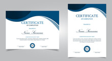Professional Diploma Certificate Template In Premium Style