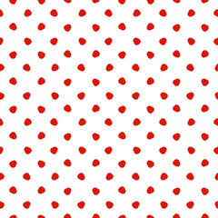 Poster - Polka dots or stains. Vector and seamless. Can be used like wallpaper.