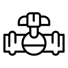 Poster - repair tap icon. outline repair tap vector icon for web design isolated on white background