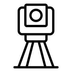 Poster - Radar restriction icon. Outline Radar restriction vector icon for web design isolated on white background
