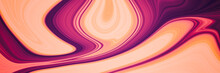 Yellow Orange Pink And Purple Abstract Liquid Motion Waves Background