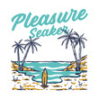© Alex - summer beach illustration