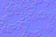 © REDMASON - Background with roses in normal map