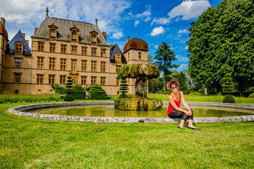 Poster - Dans le Parc du Château de Fléchères