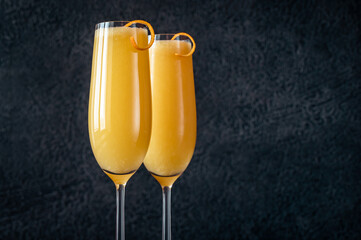 Canvas Print - Buck's Fizz cocktails