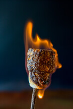 Marshmallows With A Flame
