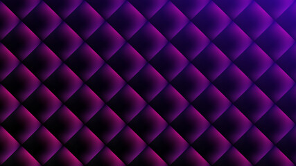 luxury leather shiny diamond-shaped upholstery