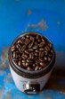 © Stacy Howell - Coffee beans in grinder