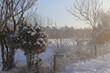 A winterday behind the barn in Gotland 2 