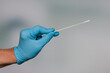 © StudioLaMagica - Close up of doctor's hand handling a smear test or swab test