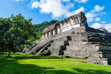 The Maya Ruins Of Palenque, UNESCO World Heritage Site, Chiapas, Mexico