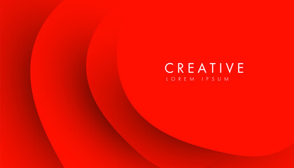 Liquid color red background design background. Fluid gradient shapes composition. Vector illustration.