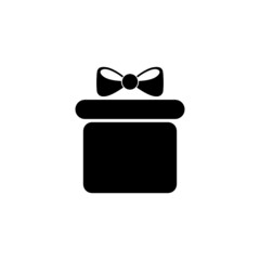 Poster - Gift box icon isolated on white background 