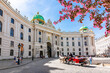 Hofburg palace on St. Michael square (Michaelerplatz), Vienna, Austria