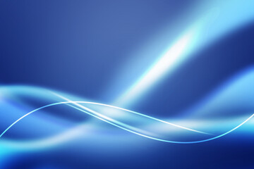 Poster - Abstract Glowing Circular Shapes Modern Background Wallpaper Concept. Random blur shapes abstract backdrop design