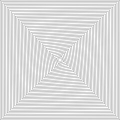 Aufkleber - Vector in one squares. Vector squares tunnel.