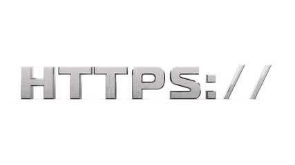 Poster - Gray metallic 3d text 