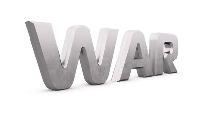 Poster - Gray metallic 3d text 
