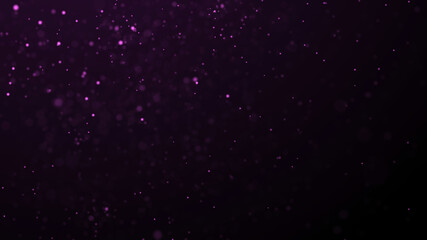 Poster - Dust particles. Abstract background of particles. Dots background. Futuristic digital dots background. 3d rendering.