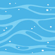 © blueringmedia - Blue water surface template in cartoon style