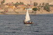 a felucca on the river nil