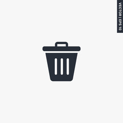 Poster - Delete, premium quality flat icon