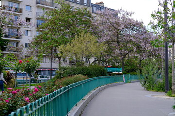 Wall Mural - A view of the square 