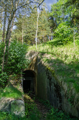 Wall Mural - Abandoned military object in Liepaja, Latvia.