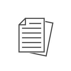 Poster - Paper document icon File icon. Checklist icon. Business concept